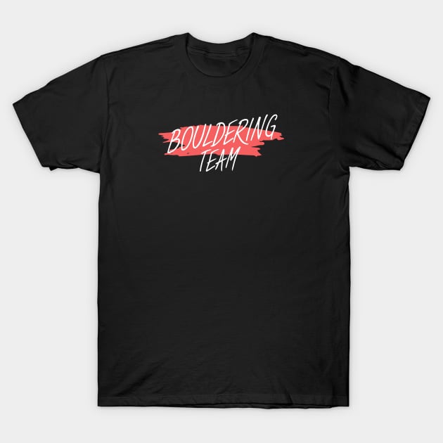 Bouldering team T-Shirt by maxcode